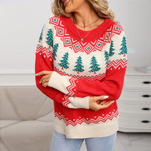 Load image into Gallery viewer, Long Sleeve Pullover Christmas sweater
