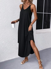 Load image into Gallery viewer, Simple Casual Crew Neck Maxi Cami Midi Dress
