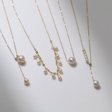 Load image into Gallery viewer, 14K Gold Filled Retro Pearl Y-chain Necklace
