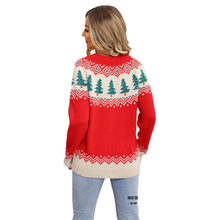 Load image into Gallery viewer, Long Sleeve Pullover Christmas sweater
