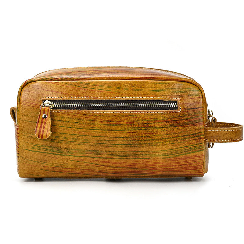 Leather Toiletry Bag Dopp Kit Shaving Case Groomsman Gift Bridesmaid Gift