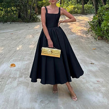 Load image into Gallery viewer, Trendy Straps A-line Mid Dress
