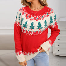 Load image into Gallery viewer, Long Sleeve Pullover Christmas sweater
