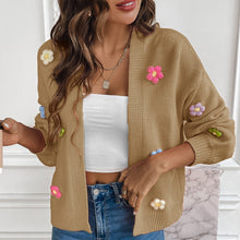 Load image into Gallery viewer, Floral Long Sleeve Open Front Cardigan
