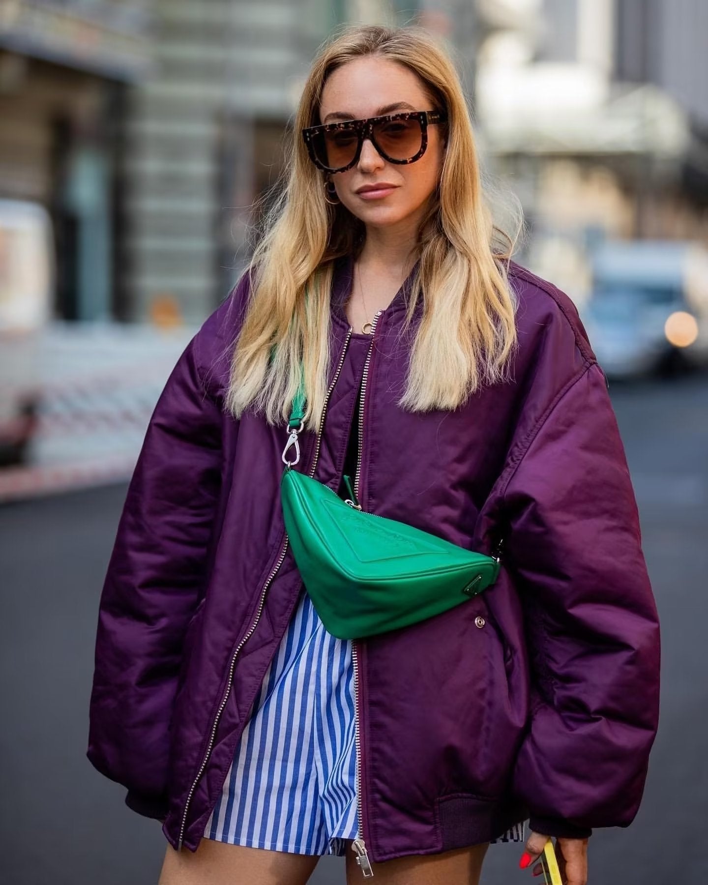 Loosr Bomber Zipper Up Jacket