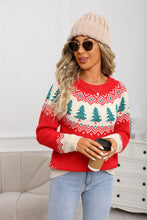 Load image into Gallery viewer, Long Sleeve Pullover Christmas sweater
