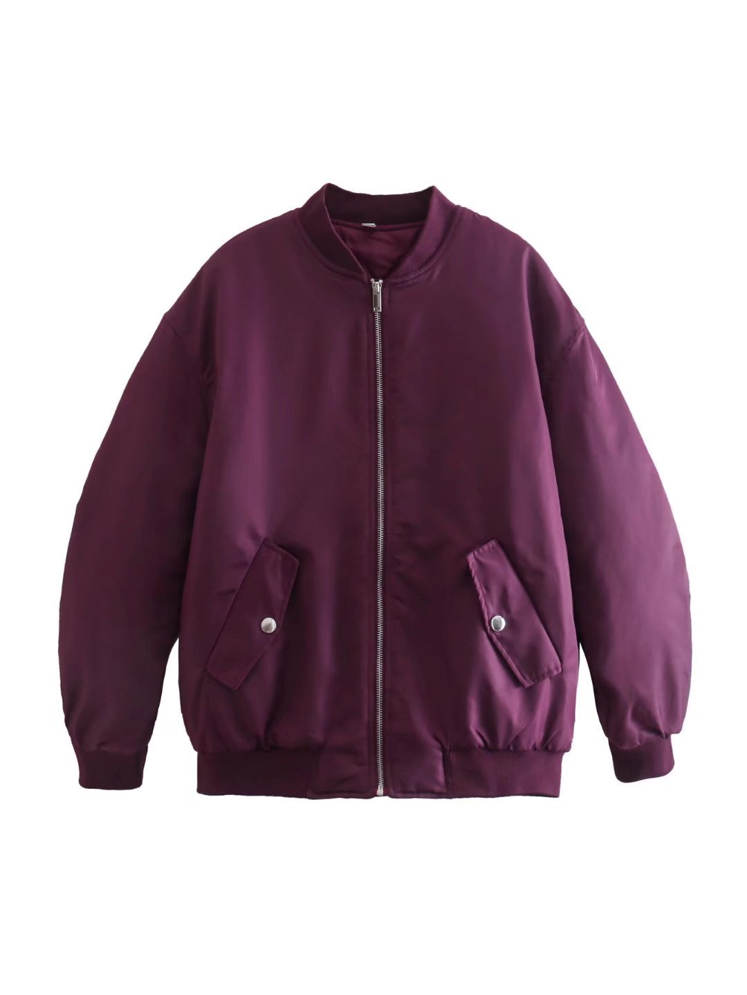 Loosr Bomber Zipper Up Jacket