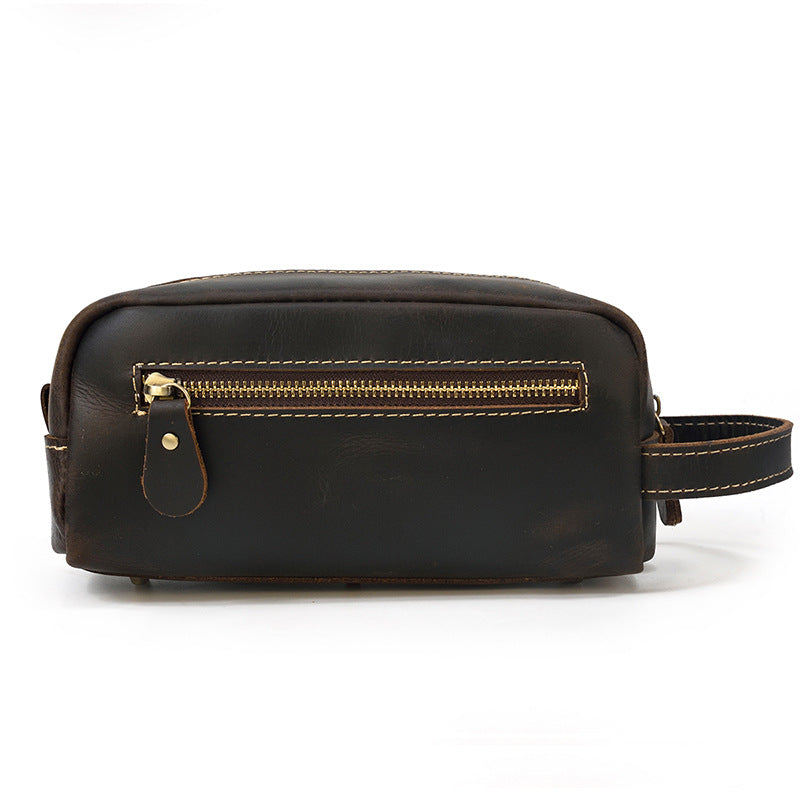 Leather Toiletry Bag Dopp Kit Shaving Case Groomsman Gift Bridesmaid Gift