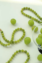 Load image into Gallery viewer, Olive Green Jade Beaded Necklace

