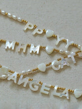Load image into Gallery viewer, Personalized Pearl Name Necklace
