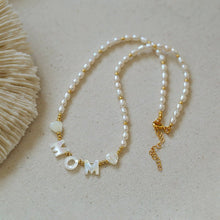 Load image into Gallery viewer, Personalized Pearl Name Necklace

