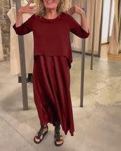 Load image into Gallery viewer, Black Half Sleeves Maxi Two Piece Dress
