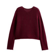 Load image into Gallery viewer, Classic Long Sleeves Pockets Cardigan
