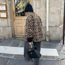 Load image into Gallery viewer, Leopard Jacket Pockets Buttons Casual Fall Spring Jacket
