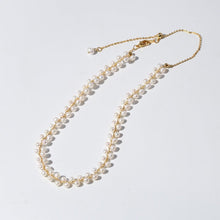 Load image into Gallery viewer, Seed Beads Natural Pearl Choker Necklace
