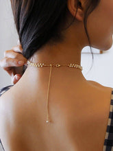 Load image into Gallery viewer, Seed Beads Natural Pearl Choker Necklace

