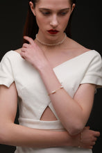Load image into Gallery viewer, Seed Beads Natural Pearl Choker Necklace
