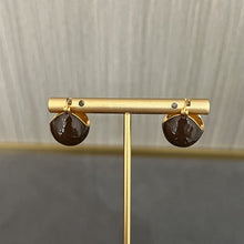 Load image into Gallery viewer, Simple Enamel Glaze Ball Hoop Earrings
