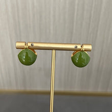 Load image into Gallery viewer, Simple Enamel Glaze Ball Hoop Earrings
