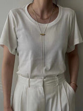 Load image into Gallery viewer, Sleek 925 Sterling Silver Adjustable Pull-Chain Necklace
