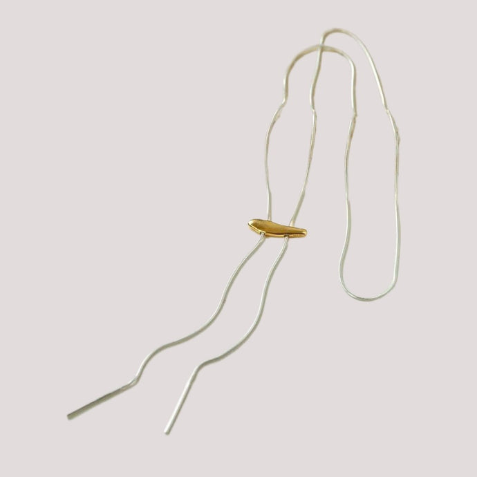 Sleek 925 Sterling Silver Adjustable Pull-Chain Necklace