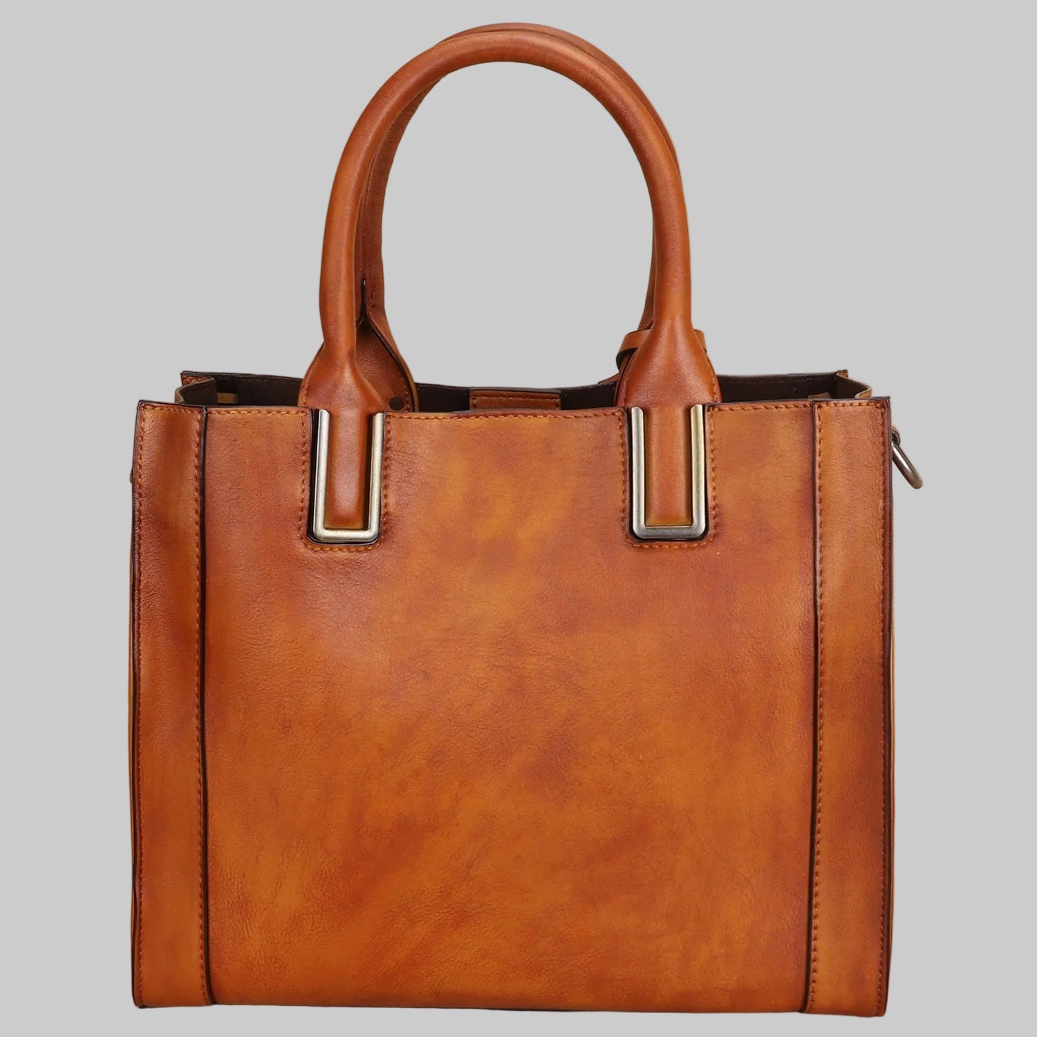 Small Handmade Top Grain Leather Handbag Satchel