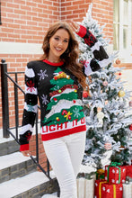 Load image into Gallery viewer, Christmas Tree Letters Cartoon Urly Christmas Sweater
