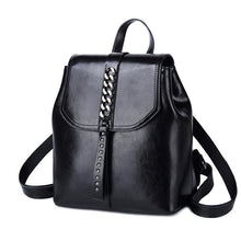 Load image into Gallery viewer, Detroit Full Grain Leather Women&#39;s Backpack
