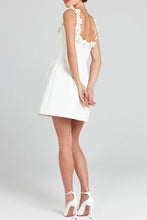 Load image into Gallery viewer, Sexy Round Neck Flower Pocket Princess Mini Dress
