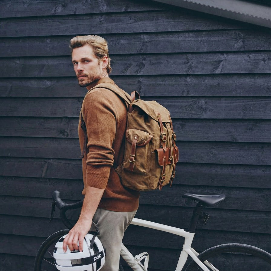 Old School Canvas Backpack