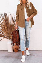 Load image into Gallery viewer, Relaxed Lapel Oversized Long Sleeve Jacket
