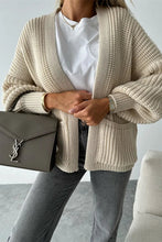 Load image into Gallery viewer, Simple Pockets Long Sleeved Cardigan
