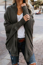 Load image into Gallery viewer, Loose Bat Sleeve Long Knitted Cardigan Sweater
