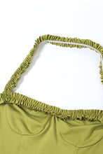 Load image into Gallery viewer, Sexy Backless Ruffle Irregular Hem Halter Midi Dress
