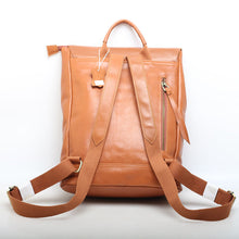 Load image into Gallery viewer, New Retro Large Capacity Vegetable Tanned Cowhide Convertible Backpack
