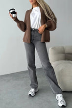 Load image into Gallery viewer, Simple Pockets Long Sleeved Cardigan
