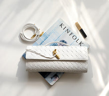 Load image into Gallery viewer, Woven Mini Clutch Evening Bag Handbag Shoulder Crossbody Bag
