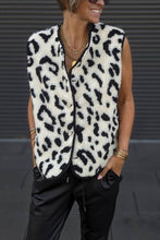 Load image into Gallery viewer, Leopard Print Casual Autumn and Winter Vest Jacket
