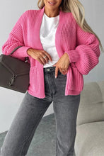Load image into Gallery viewer, Simple Pockets Long Sleeved Cardigan
