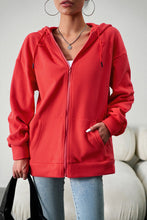 Load image into Gallery viewer, Loose Casual Sweater Cardigan Hooded Jacket
