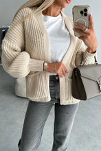 Load image into Gallery viewer, Simple Pockets Long Sleeved Cardigan
