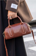 Load image into Gallery viewer, New Vegetable Tanned Mini Handbag Convertible Top Handle Bag Women&#39;s Messenger Bag
