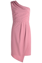 Load image into Gallery viewer, Sexy One Shoulder Irregular Mini Dress
