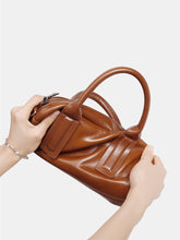 Load image into Gallery viewer, New Vegetable Tanned Mini Handbag Convertible Top Handle Bag Women&#39;s Messenger Bag
