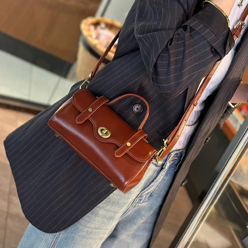 Small Messenger bag Women Handbag Crossbody Flap Handle Bag