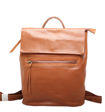 Load image into Gallery viewer, New Retro Large Capacity Vegetable Tanned Cowhide Convertible Backpack
