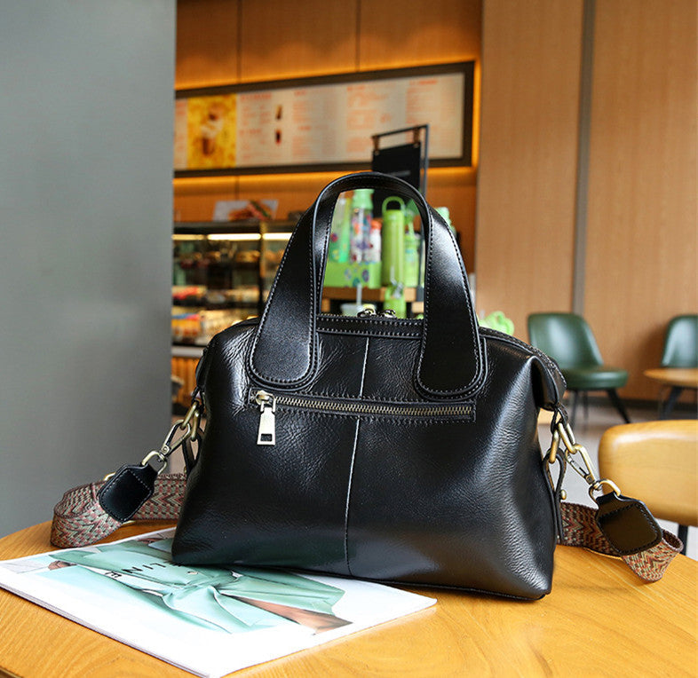 Timeless Full Grain Leather Everyday Carry Bag Handbag