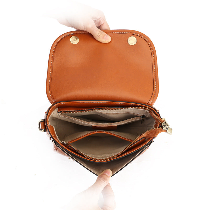 Simple Daylife Flap Crossbody Bag