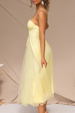 Load image into Gallery viewer, Sweet Elegant Sweatheart Princess Midi Dress
