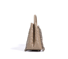 Load image into Gallery viewer, New Woven Leather Chain Basket Bag

